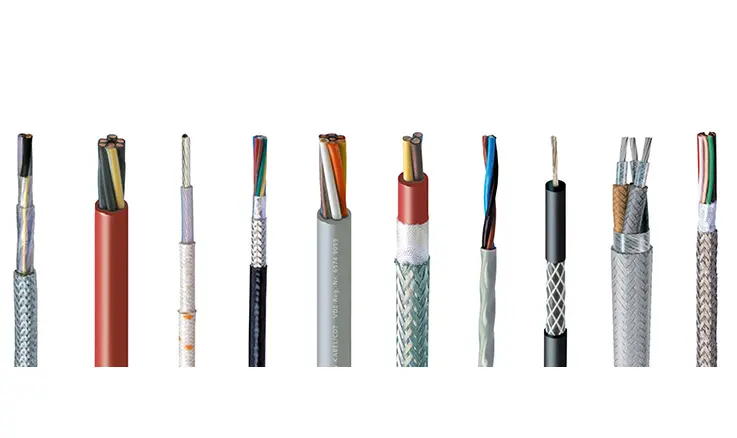 samples of cable used to be marked by continuous inkjet alphajet