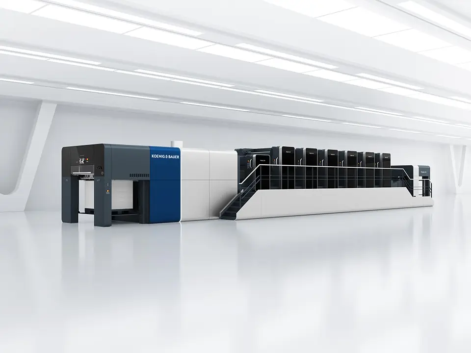 Rapida 145 Großformat-Bogenoffsetdruckmaschine - Koenig & Bauer Sheetfed