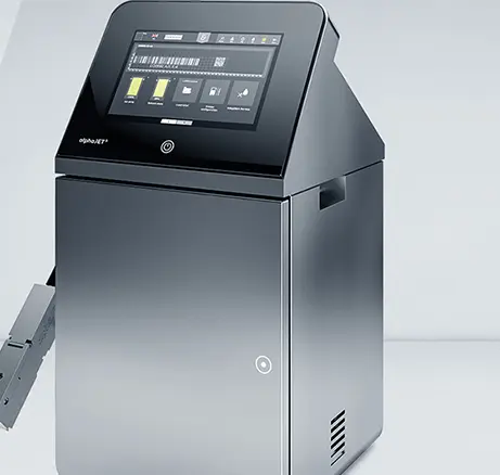 alphajet 5x-fp continuous inkjet printer 