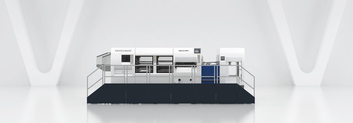Optima 106 | Optima 106 K Mittelformat-Flachbettstanze
