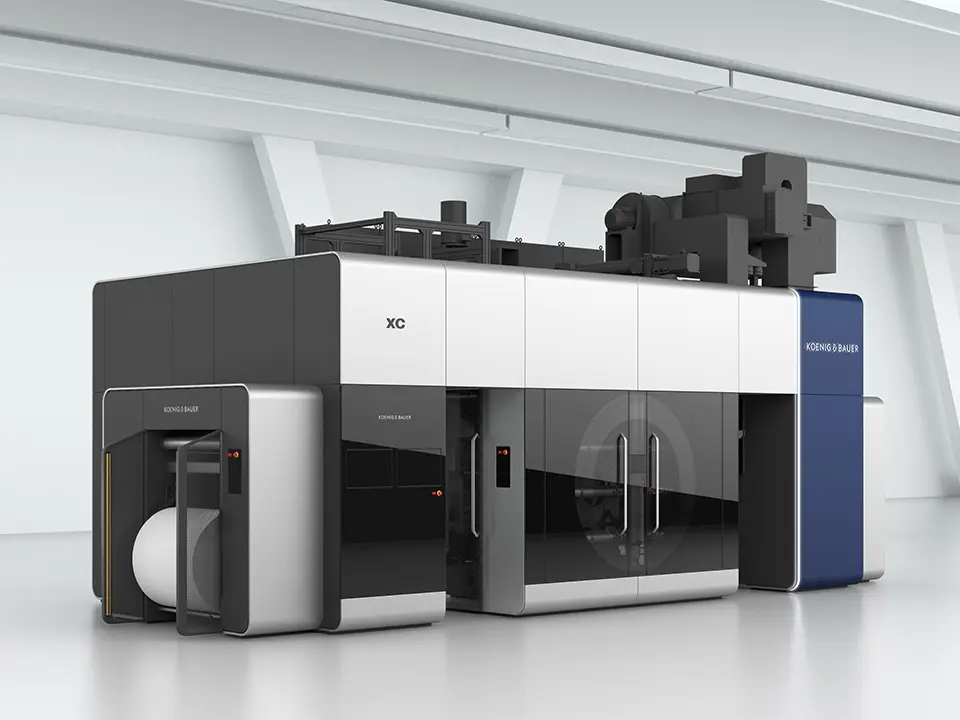 XC Kompakte CI-Flexodruckmaschine – Koenig & Bauer