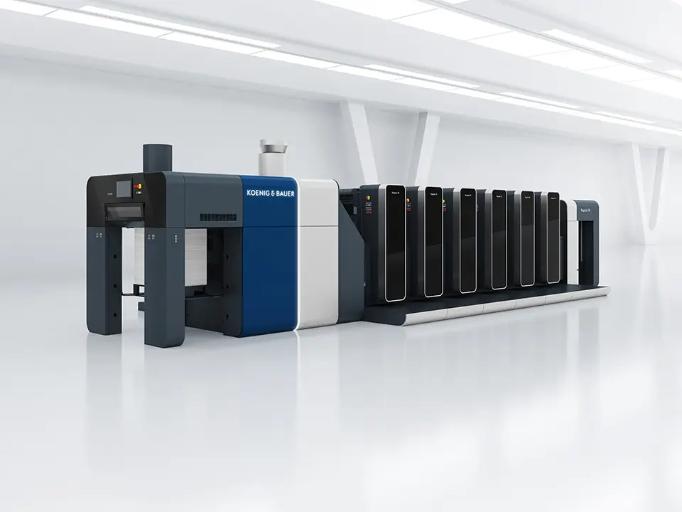 Rapida 76 Halbformat-Bogenoffsetdruckmaschine - Koenig & Bauer Sheetfed