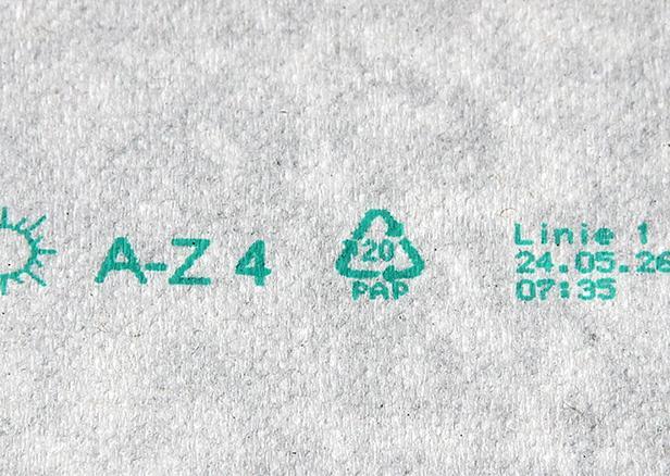 customised green ink marking with continuous inkjet printer alphajet