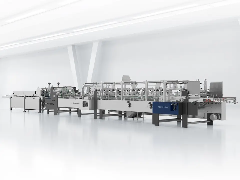 Omega Intro Folder Gluer – Koenig & Bauer Duran