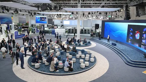 Foto 1: Koenig & Bauer Messestand 2024