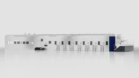 ChromaCUT High Tech Flexo Post-Printing Press for Corrugated Board – Koenig & Bauer Celmacch
