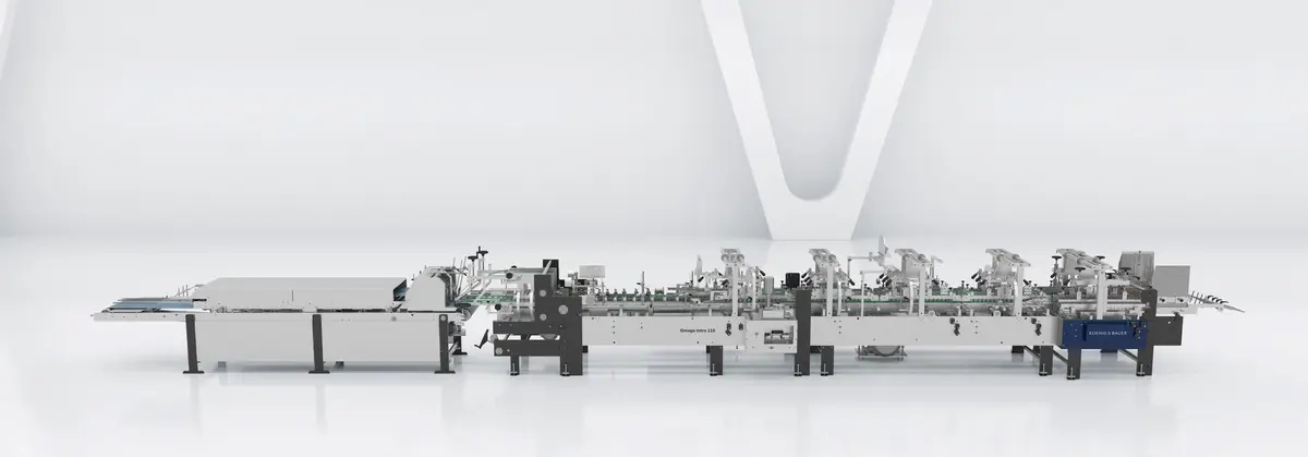 Omega Intro Folder Gluer – Koenig & Bauer Duran