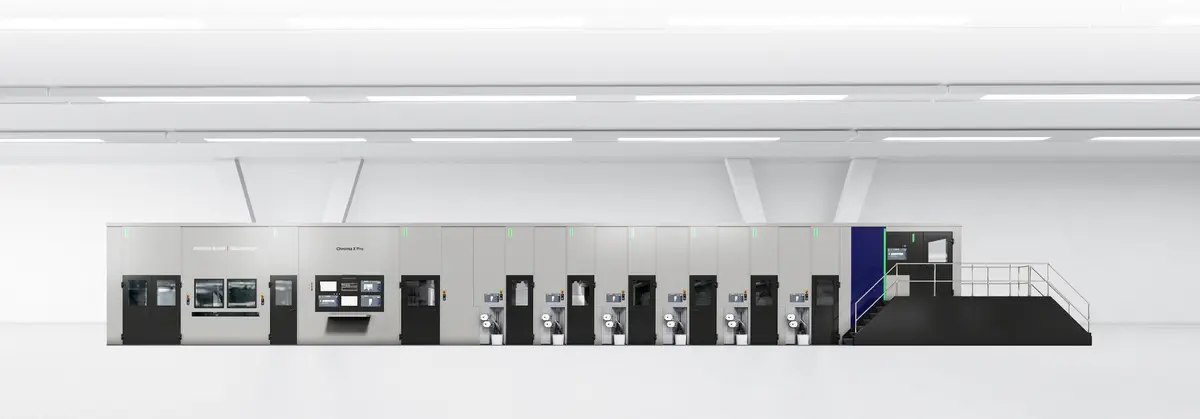 Chroma X Pro Flexodruckmaschine für Wellpappe – Koenig & Bauer Celmacch