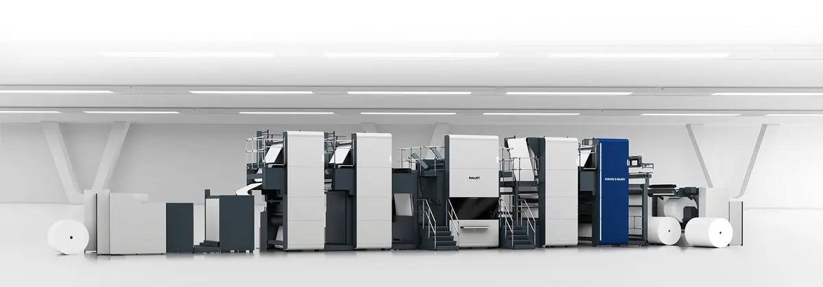 Koenig & Bauer RotaJET - Digital Webfed Printing Press