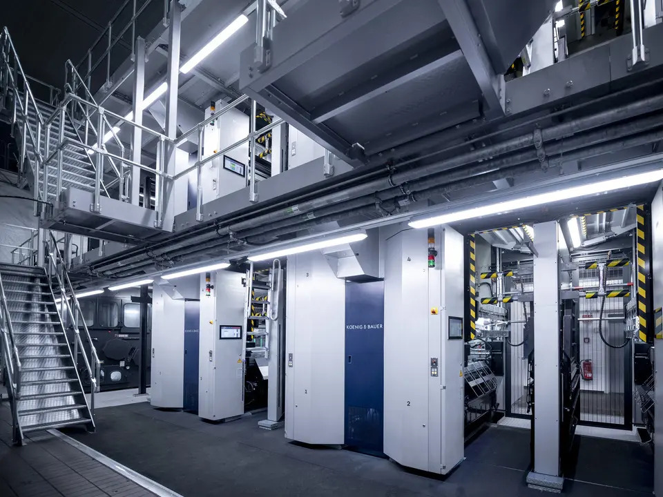 Koenig & Bauer Commander CL - Webfed Offset Printing Press