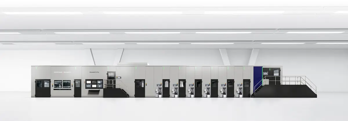ChromaCUT X Pro Rotary Die-Cuter for Corrugated Board – Koenig & Bauer Celmacch