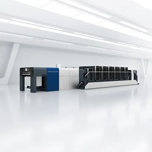 Rapida 105 Mittelformat-Bogenoffsetdruckmaschine - Koenig & Bauer Sheetfed
